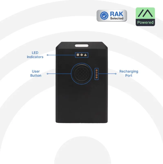 WisMesh Tag - Meshtastic compatible card sized node 868/915 Mhz