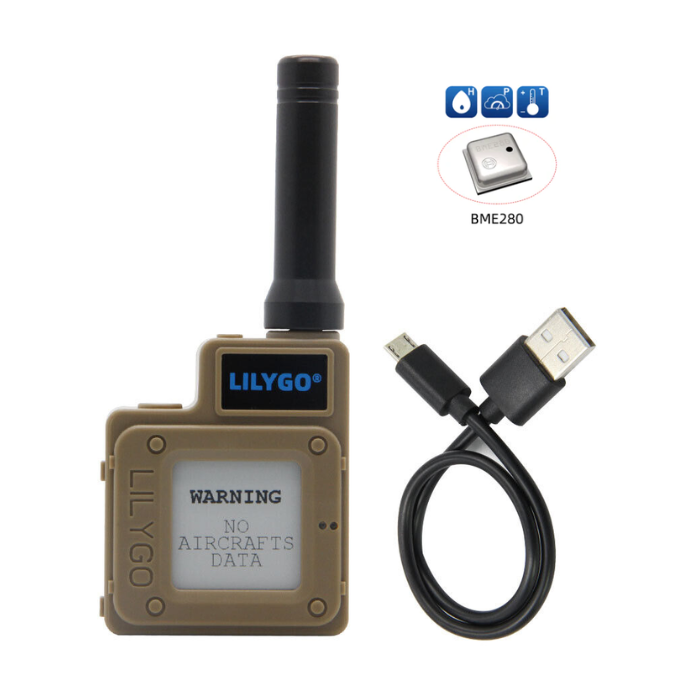LILYGO® TTGO Meshtastic T-Echo (+ BME280) LoRa SX1262 Wireless Module 915MHz NRF52840 GPS RTC NFC for Arduino H511