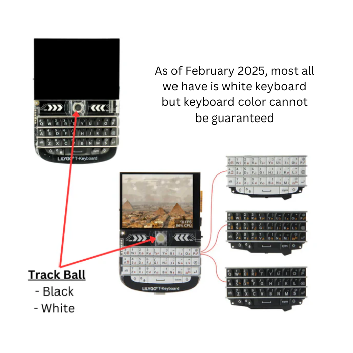 LILYGO® T-Deck Portable Microcontroller Programmer LoRa 915 MHz